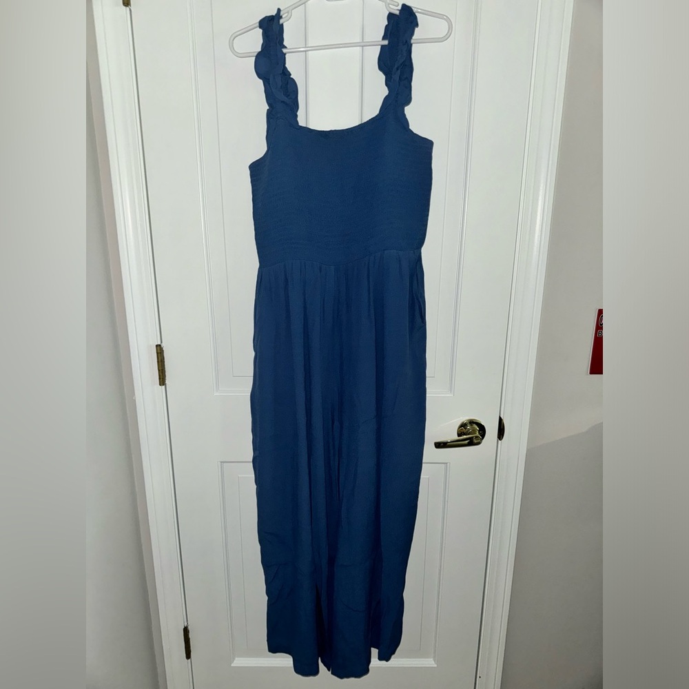 Loft Blue Jumpsuit
